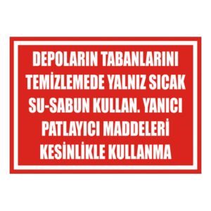 14853 İKAZ TABELASI (25*35 cm)