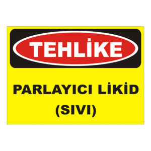 16299 İKAZ TABELASI (25*35 cm)