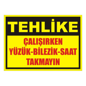 11379M İKAZ TABELASI (25*35 cm)