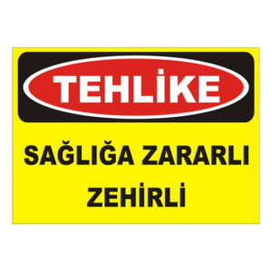 16307 İKAZ TABELASI (25*35 cm)