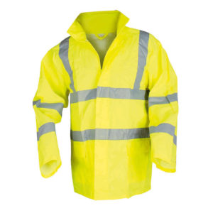 Sj 02 B-sarı Yağmurluk Oxford Ceket Reflektörlü