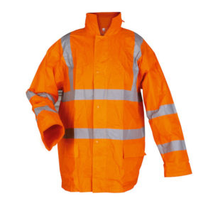 Sj 02 A-turuncu Yağmurluk Oxford Ceket Reflektörlü